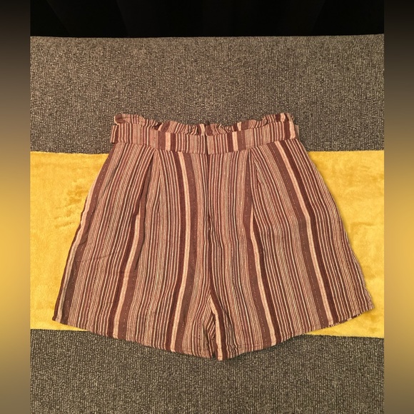 Blue Rain Paper Bag Shorts. Size Small. - Picture 2 of 10